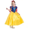 Image de VIVING Déguisement Princesse Forêt Enchanté 7-9 Y (Robe, cape, jupons et bandeau)