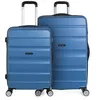 Image de ITACA - Valises. Lot de valise rigides 4 roulettes - Valise grande taille, valise soute avion, bagages pour voyages.Ensemble valise voyage. Verrouillage à combinaison, Blauw