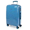 Image de ITACA - Valises Enfant Résistantes Et Légères Avec Design Coloré Pour Garçons Et Filles Type Moyenne Valises De Voyage Enfant Rigides De Manipulation Facile. Cadenas à Combinaison, Bleu