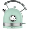 Image de Cecotec Bouilloire électrique ThermoSense 420 Light Green. Capacité de 1,8 litres, 2200 W, compteur de température, base 360°, acier inoxydable, style vintage, vert