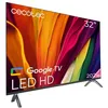 Image de Cecotec Téléviseur LED 32" Smart TV A4 Series ALH40032. Résolution HD, système d'exploitation Google TV, Chromecast, Google Voice Assistant, système Dolby Audio et 16 Go de ROM