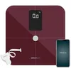 Image de Cecotec Balance de salle de bain intelligente Surface Precision 10400 Smart Healthy Vision Garnet. Mesure de bioimpédance, App, 15 paramètres