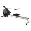 Image de Cecotec Rameur Pliable DrumFit Rower 5500 Regatta. Système de Résistance Magnétique et Différents Niveaux d'Intensité, Volant d'Inertie de 5,5 kg, Écran LCD, Repose-Pieds et Roulettes