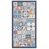 Image de Panorama Tapis du sol Vinyle Style Carreaux Ciments Multi 200x250 cm - Tapis de Cuisine PVC Linoléum Vinyle- Antidérapant Lavable Ignifuge - Tapis pour Cuisine Bureau Salon - Protection du sol