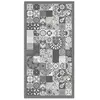 Image de Panorama Tapis du sol Vinyle Carreaux Ciments Cuisine Gris 140x200 cm - Tapis de Cuisine en PVC Linoléum Vinyle - Antidérapant Lavable Ignifuge - Tapis pour Cuisine Bureau Salon - Protection du sol