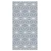 Image de Panorama Tapis du sol Vinyle Lignes d'Étoiles Bleus 300x200 cm - Tapis de Cuisine en PVC Linoléum Vinyle - Antidérapant Lavable Ignifuge - Tapis pour Cuisine Bureau Salon - Protection du sol