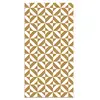 Image de Panorama Tapis du sol Vinyle Géométrie Moutarde 200x250 cm - Tapis de Cuisine en PVC Linoléum Vinyle - Antidérapant Lavable Ignifuge - Tapis pour Cuisine Bureau Salon - Protection du sol