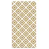 Image de Panorama Tapis du sol Vinyle Carrés Moutarde 200x250 cm - Tapis de Cuisine en PVC Linoléum Vinyle - Antidérapant Lavable Ignifuge - Tapis pour Cuisine Bureau Salon - Protection du sol