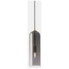 Image de Suspension Glam 1 ampoule E14 23 or satiné