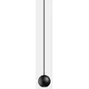 Image de SUSPENSION PUNTO SINGLE RECESSED LED 5W 3000K NOIR 329LM