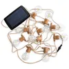 Image de ALLEGRA-Guirlande lumineuse solaire & rechargeable d'extérieur 10 lumières LED Jute New Garden
