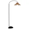 Image de NIZA-Lampadaire ou applique murale d'extérieur sans fils Ampoule rechargeable H167cm Noir et Naturel New Garden