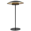 Image de newgarden - Lampe de table portable SARDINIA 40 cm de haut, lumière LED chaude 700 lumens sans câbles, avec batterie rechargeable jusqu'à 20 h d'utilisation, couleur anthracite