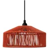Image de newgarden - Lampe suspendue sans installation CALABARDINE. Fil tressé. Sans câbles. Ampoule non incluse. Plusieurs couleurs disponibles. Conçue en Espagne. (terre cuite)