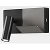 Image de Elamp Mini LED 2 W 2700 K Noir Nickel satiné