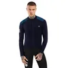 Image de SIROKO - Maillots Vélo Thermique à Manches Longues Siroko SRX M4 Cubilla - XL - Bleu marine/Bleu électrique
