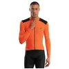 Image de SIROKO - Maillots Vélo Thermique à Manches Longues Siroko SRX M4 Oregon - L - Orange vif/Noir