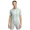 Image de SIROKO - Maillot Vélo Été pour Femme Siroko M3 Senda - L - Vert cendré/Blanc