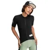 Image de SIROKO - Maillot Cyclisme Gravel Manches Courtes pour Femme Siroko GM2 Glaris - L - Noir