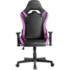 Image de Mars Gaming MGC-PRO, Chaise Gaming Professionnelle, Finition Cuir PU Respirant, Accoudoirs 2D et Dossier Reclining 135°, Coussins Lombaires et Cervicaux Soft-Touch, Roues XL et Ressort à Gaz de Classe
