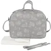 Image de Pasito a Pasito Sac à Langer Toile de Jouy, Crème