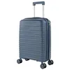Image de ITACA - Carry On Luggage met Trolley Handbagage en Suitcase Cabin Size ideaal als Handbagage Koffer Cadenas à Combinaison, Marine