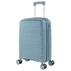 Image de ITACA - Carry On Luggage met Trolley Handbagage en Suitcase Cabin Size ideaal als Handbagage Koffer Cadenas à Combinaison, Blauwe Jeans