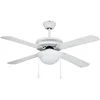 Image de Orbegozo CP 25132 B Ventilateur de plafond avec lumière 4 pales Diamètre 132 cm 3 vitesses 60 W Noir
