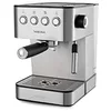 Image de Prixton - Machine à café Expresso Cafetière Automatique Verona avec 20 bars, 850W, Support de sortie double pour 2 cafés et Vaporisateur intégré pour le chauffage et la mousse, Acier inoxydable