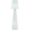 Image de Newgarden LOLA Lampadaire Extérieur 165 cm Blanc   Lampe Sur Pied Design Pour Jardin Et Terrasse, Éclairage LED Moderne Intérieur Et Extérieur