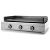 Image de FORGE ADOUR Plancha Modern Gaz 75 Châssis inox