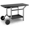 Image de Desserte FORGE ADOUR TRA NG roulante acier Noir et gris, compatible placha de 45 à 75 cm