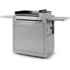 Image de Chariot Plancha FORGE ADOUR CH PIF 60 en inox fermé compatible plancha Premium 60