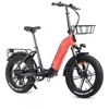 Image de Youin Luxor BK1716 Vélo électrique pliable Fat 20" Moteur 250 W Batterie intégrée amovible Freins hydrauliques Changement 7 vitesses Autonomie réelle 60 km Suspension Écran Couleur