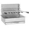 Image de Barbecue charbon FORGE ADOUR 961.56 inox encastrable 56 cm