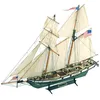Image de Artesanía Latina - Maquette de Bateau en Bois - Goélette Américaine Harvey - Modèle 22416, Echelle 1:60 - Maquettes à Assembler - Niveau Initié
