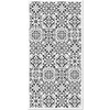 Image de Panorama Tapis Vinyle Carreaux Ciments Triana Gris 300x200 cm - Tapis de Cuisine en PVC Linoléum Vinyle- Antidérapant Lavable Ignifuge - Tapis pour Cuisine Bureau Salon - Protection du sol