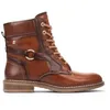 Image de Pikolinos Bottines plates en cuir modèle Aldaya pour femme, Brandy C1, 36 EU