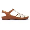 Image de Pikolinos P. Vallarta Chaussures semi-ouvertes en cuir pour femme, Nata, 40 EU