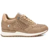 Image de REFRESH - Sneakers Femme Beige - Chaussures confortables et polyvalentes - Mode décontractée - Modèle 17278903 (Taille 36)