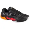 Image de Joma Set Men 2401 TSETW2401AC Chaussures de tennis et de padel pour homme Noir/rouge, Noir, 43 EU