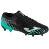Image de Joma GOL 2501 FG GOLS2501FG Chaussures de football pour homme Noir/bleu, Noir, 46 EU