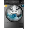 Image de Cecotec Sèche-linge 9Kg à Pompe à Chaleur Bolero DressCode Dry 8400 Steel. Classe Équivalente A++, Contrôle Tactile, 15 Programmes, Séchage Automatique, Repassage Facile, Stop&Go, Tambour Inox, Acier