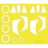 Image de Eduard Accessories ex045 Modélisme Accessoires Hunter FGA. 9/F MK. 6 pour Academy Kit de