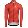 Image de Kalas Motion Z4 Maillot à manches longues pour homme Rouge corail XL