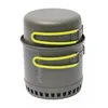 Image de Set de vaisselle de camping en aluminium PINGUIN Double X