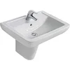 Image de Ideal Standard Eurovit Lavabo rectangulaire 60 x 46 cm 1 trou de robinetterie avec trop-plein, blanc