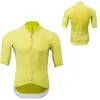 Image de SILVINI ANSINO Maillot de cyclisme à manches courtes pour homme - Coupe ajustée - Noir, Olive/citron vert, S