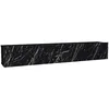 Image de Vente-unique - Meuble TV suspendu Vikila -L 180cm x l 29.5cm x H 29.5cm- bois - noir
