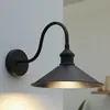 Image de bamyum Champion Applique murale d'intérieur en métal noir - Lampe murale d'intérieur - Décoration murale pour salon, salle de bain, chambre à coucher, salon - Grande lampe murale